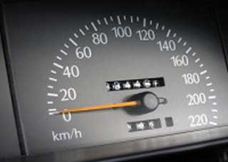 Image of a speedometer