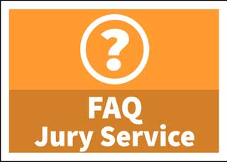Button to frequently asked questions about jury service