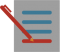 A red pen redacting information from a document.